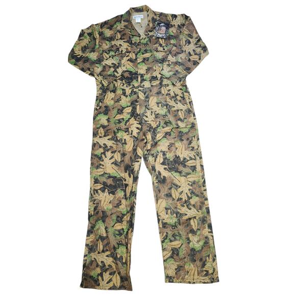 Vtg Gander Mountain Premium Unlined Coveralls XL  Made in USA‎ 90's NEW - Picture 3 of 8